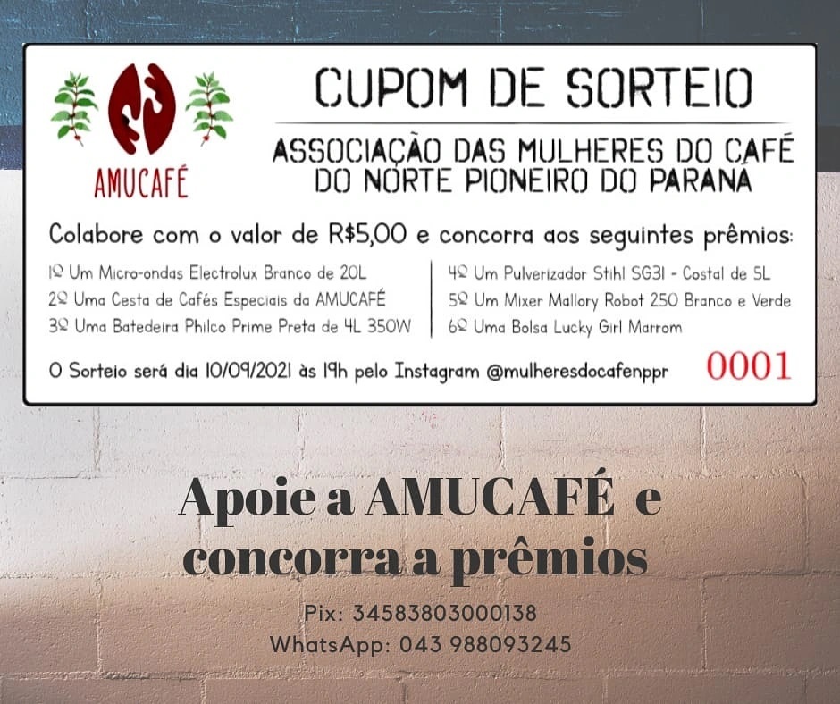 As Mulheres do Café do Norte Pioneiro do Paraná estão precisando de sua ajuda