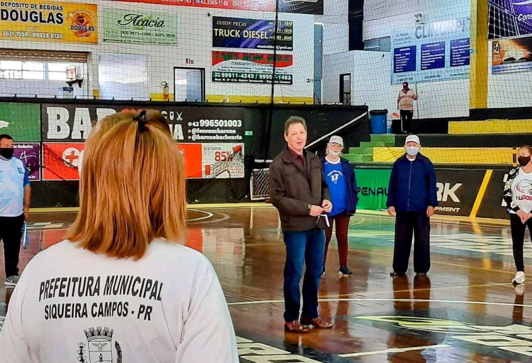 Siqueira Campos retoma atividades do Projeto “Ginástica Melhor Idade”