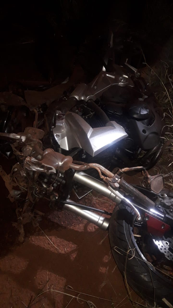 Policial militar morre e amigo fica em estado grave em acidente na BR-153