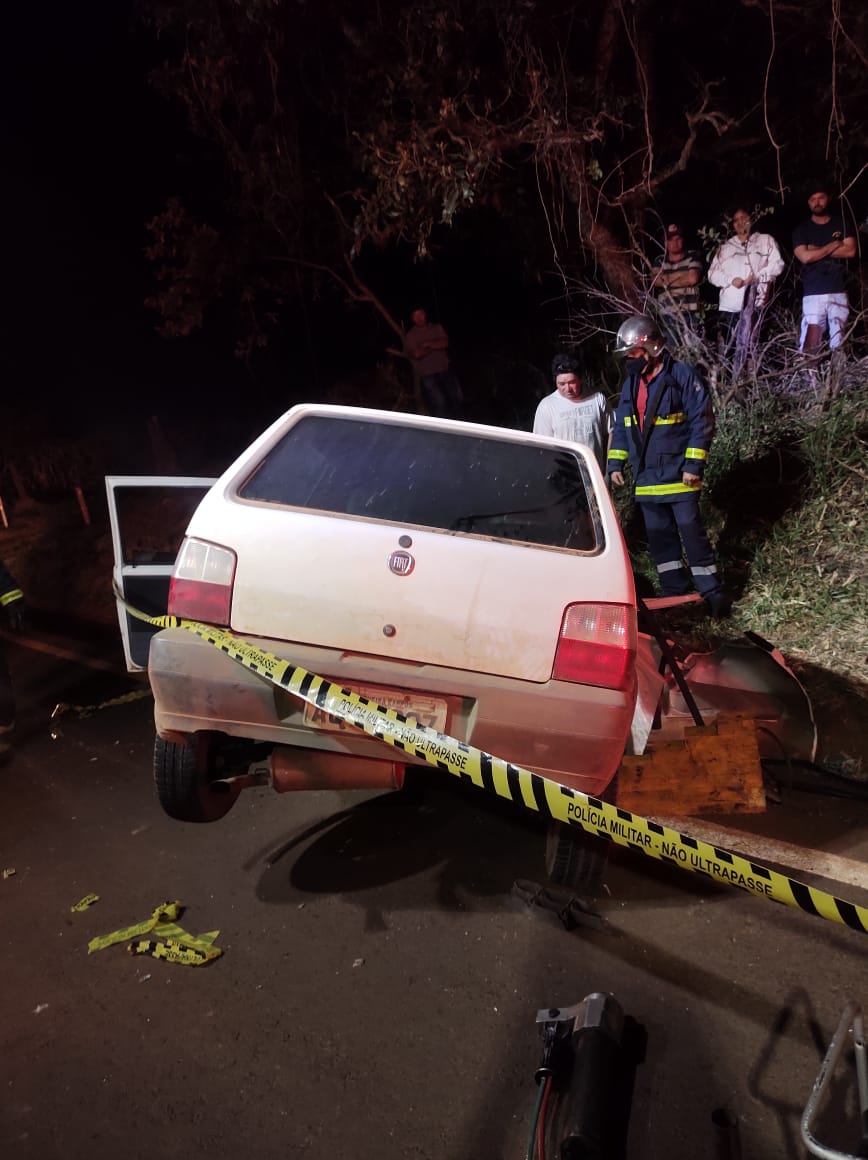 Jovem morre em acidente na PR-151 em Santana do Itararé