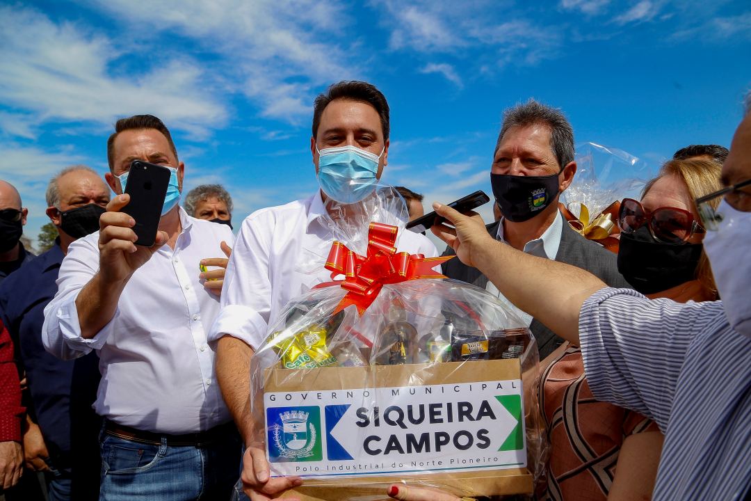 Modernização no aeroporto de Siqueira Campos impactará todo o Norte Pioneiro, afirma governador