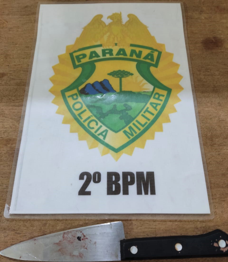 Adolescente é esfaqueado ao tentar defender a mãe das agressões do padrasto