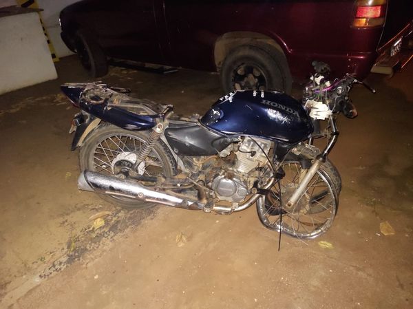 Motociclista fica ferido em acidente no trevo de São José da Boa Vista