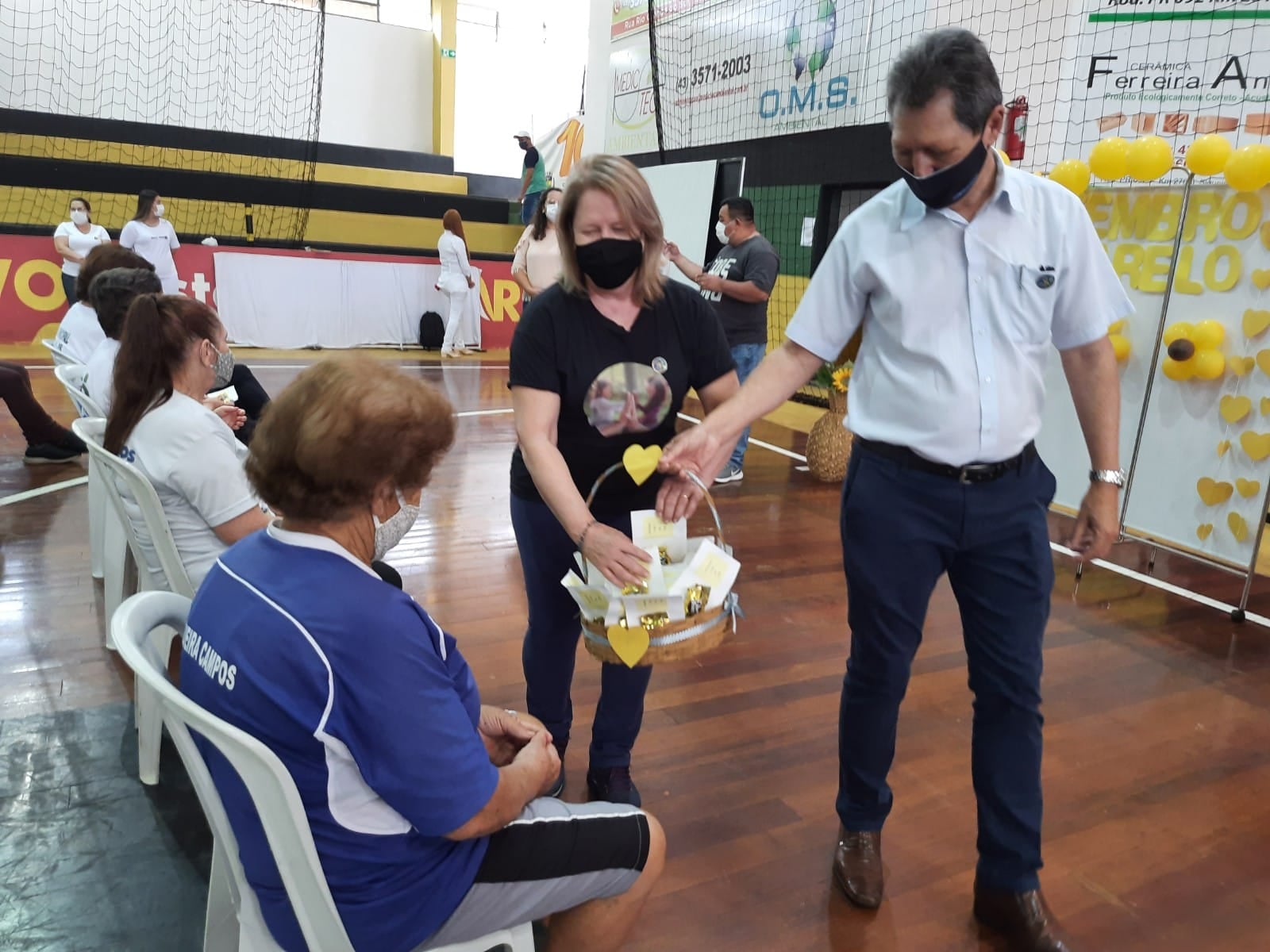 Equipe da UBS Boa Vista promove ações de conscientização do Setembro Amarelo em Siqueira Campos