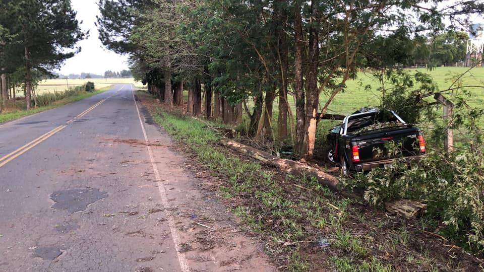 Jovem brazense morre em acidente com caminhonete