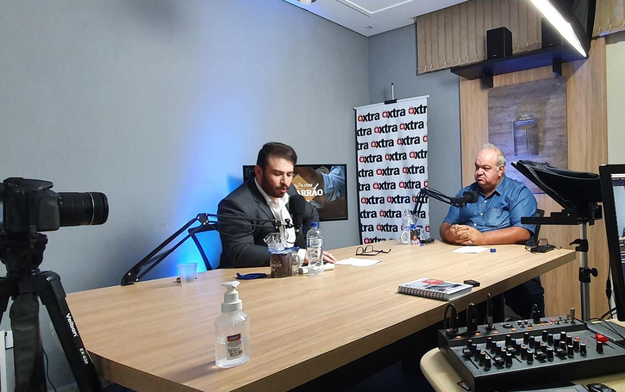 Prefeito de Santana do Itararé participa do programa Conversa com Chimarrão na Folha Extra