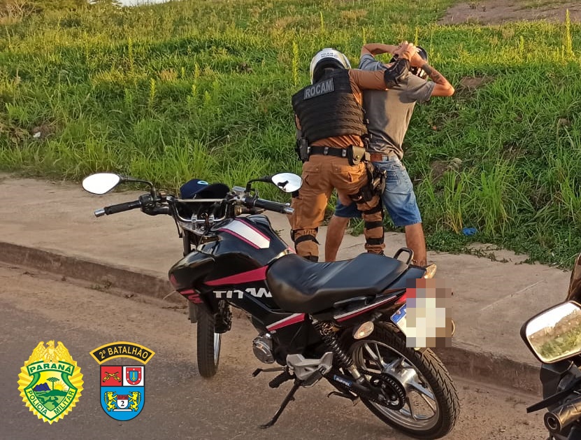 Polícia Militar realiza operação de trânsito em Santo Antônio da Platina