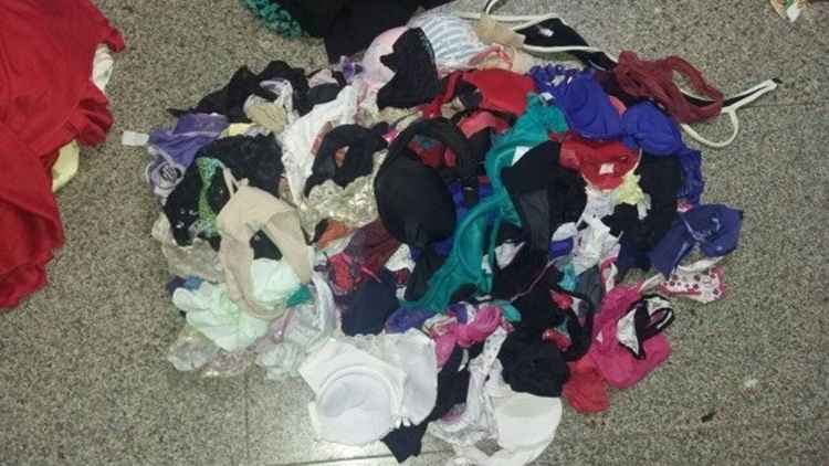 Casa é invadida, incendiada e sacola com roupas intimas é furtada