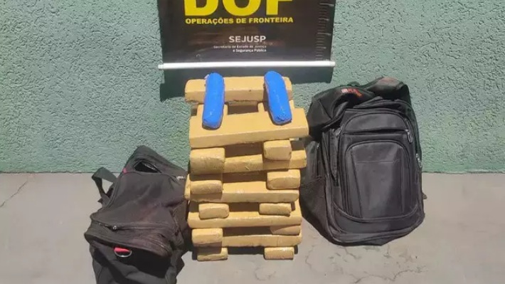 Casal é preso no Mato Grosso com R$ 120 mil em maconha que seria entregue em Ibaiti