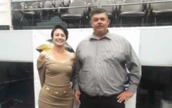 Keyla Ávila participa da cerimônia de posse da Executiva do PTB em Ponta Grossa