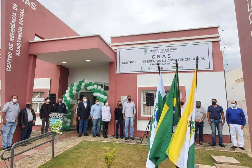 Governo do Estado entrega novo Centro de Referência a Assistência Social em Ibaiti