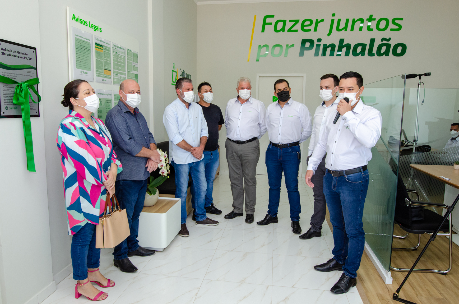 Pinhalão ganha nova agência do Sicredi