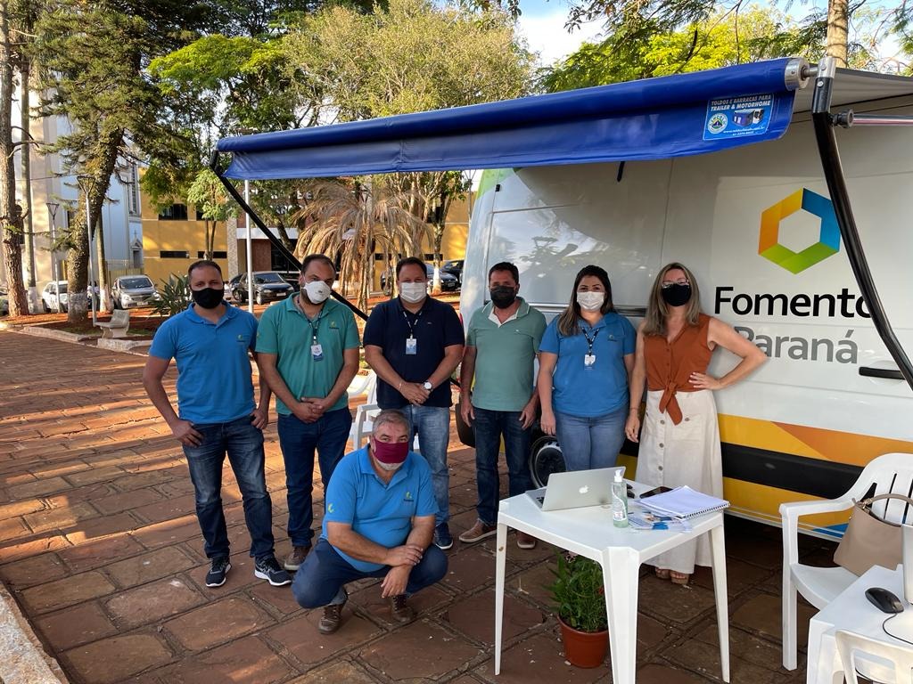 Fomento Paraná visita Wenceslau com ações para desenvolvimento empresarial e financeiro