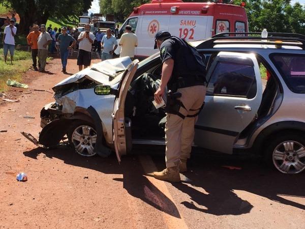 Acidente entre dois veículos deixa três mortos no Norte Pioneiro