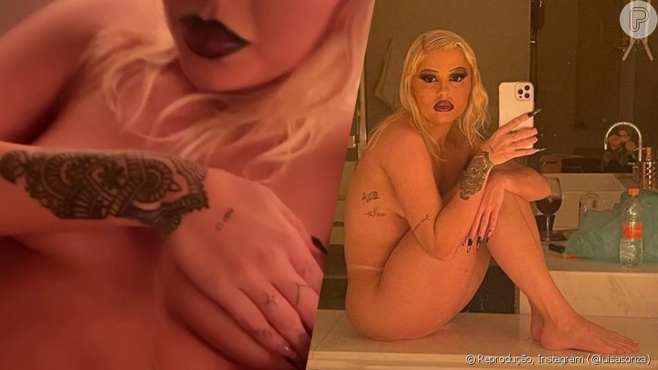 Luísa Sonza aparece nua e rodeada de cobras nos bastidores de novo clipe