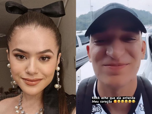 João Gomes mostra declaração de amor que fez para Maísa