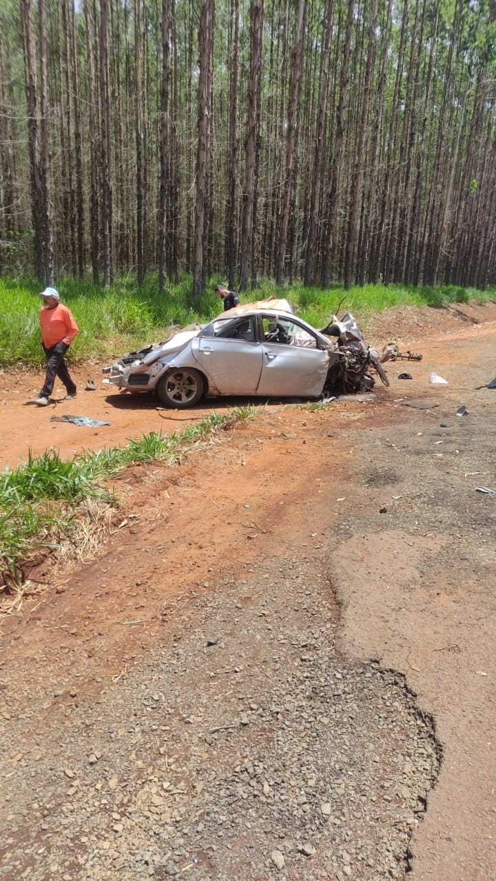 Ladrão em fuga atropela e mata trabalhador em Curiúva