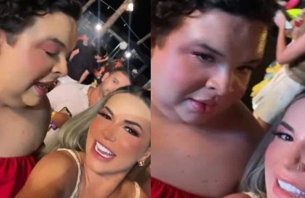 Deolane faz barraco ao vivo com Rainha Matos em Farofa da Gkay