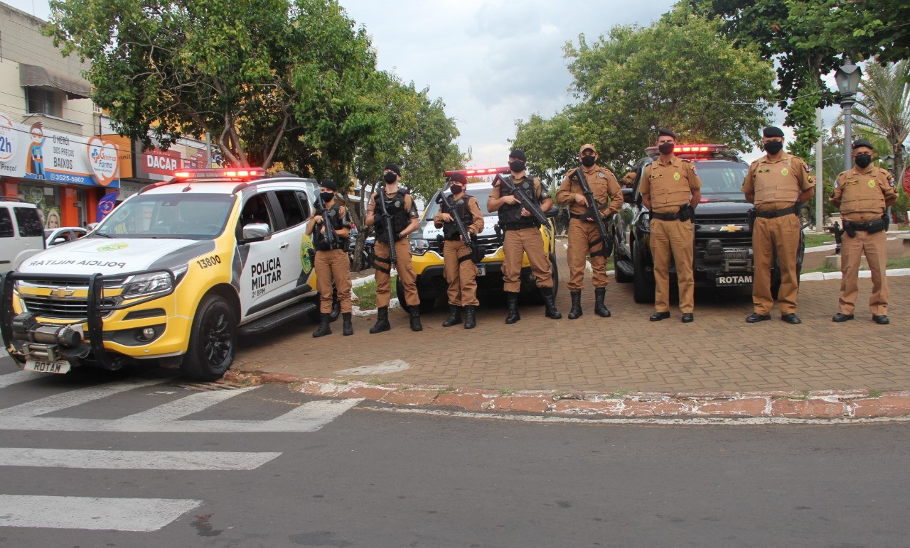 2° Batalhão de Policia Militar lança Operação de Natal no Norte Pioneiro