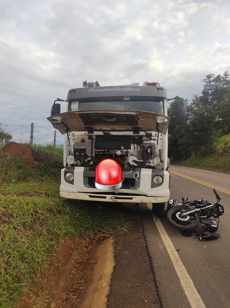 Acidente de moto mata jovem em Siqueira Campos