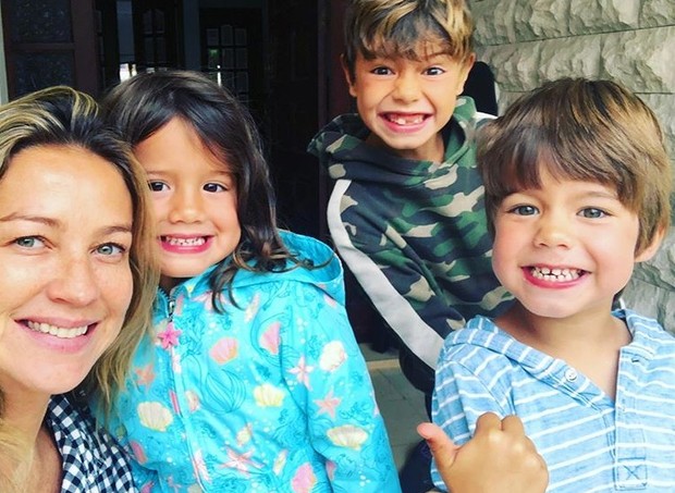 Luana Piovani revela que pegou piolho dos filhos