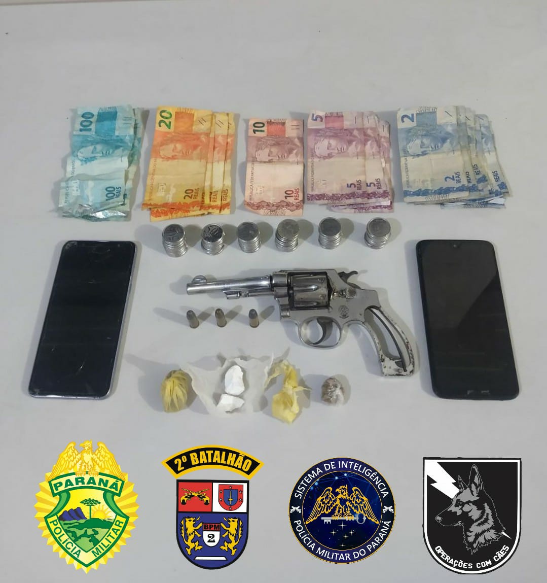 PM e suspeitos assalto a mão armada trocam tiros em Cambará