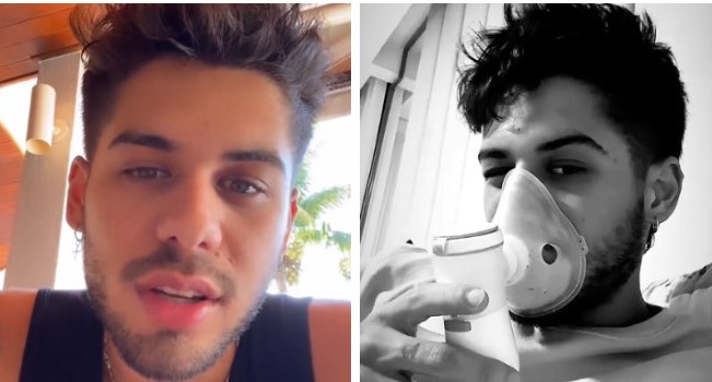 Zé Felipe é diagnosticado com pneumonia viral após passar mal e cancelar show