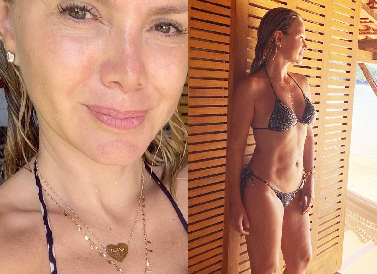 Eliana é flagrada com barriga sarada e entrega truque para sair bem nas fotos