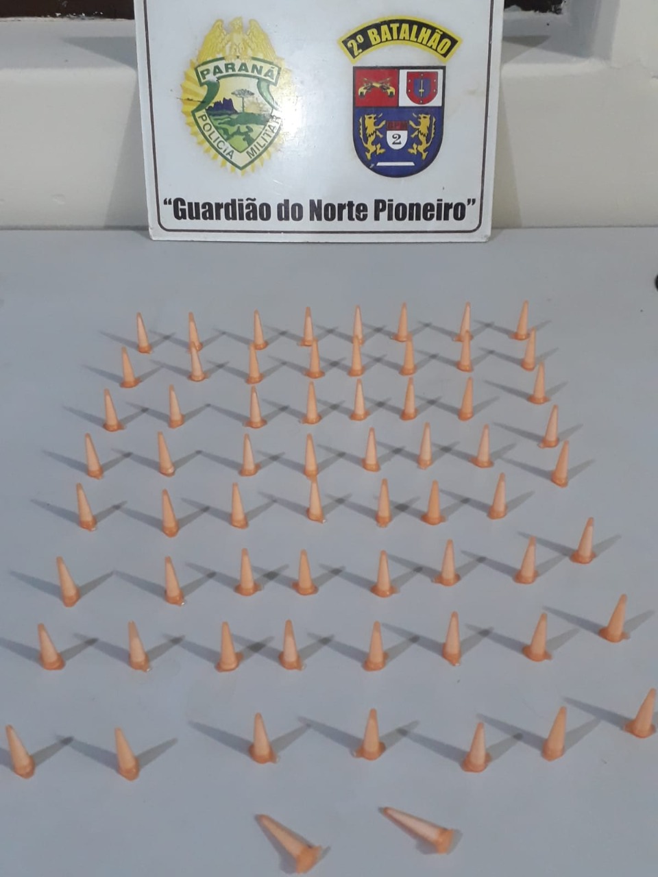 Adolescente é apreendida com 65 buchas de cocaína em Cambará