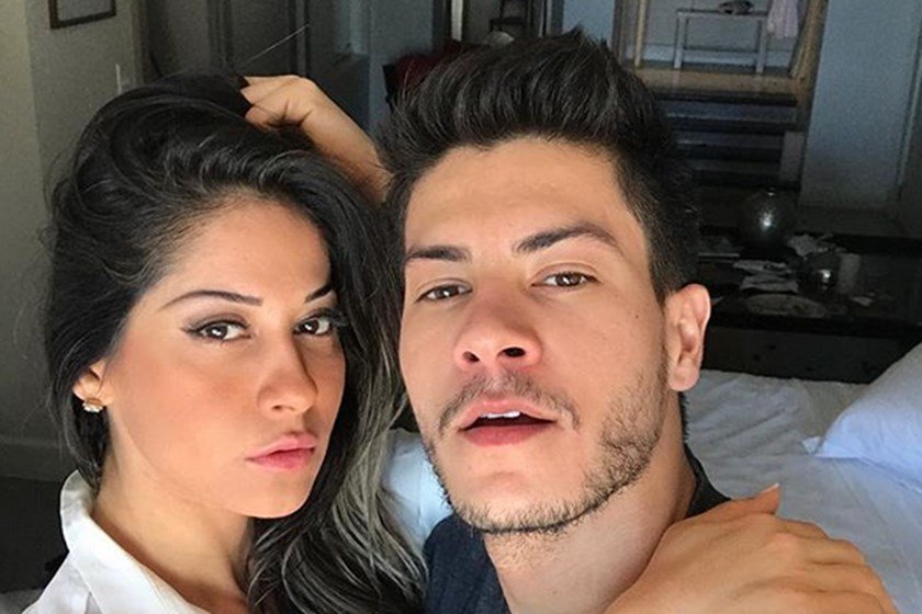Mayra Cardi afasta medo de nova traição de Arthur Aguiar no 'BBB 22' e vê transformação no marido