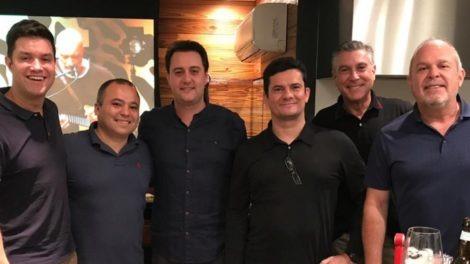 Ratinho Jr encontra Moro e discutem novo jeito de fazer política
