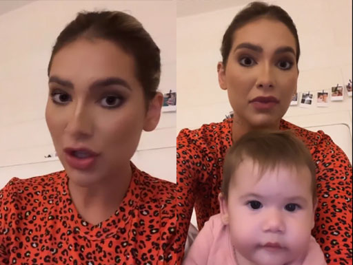 Virgínia Fonseca reclama de fãs que acordaram sua filha: 'Situação chata'