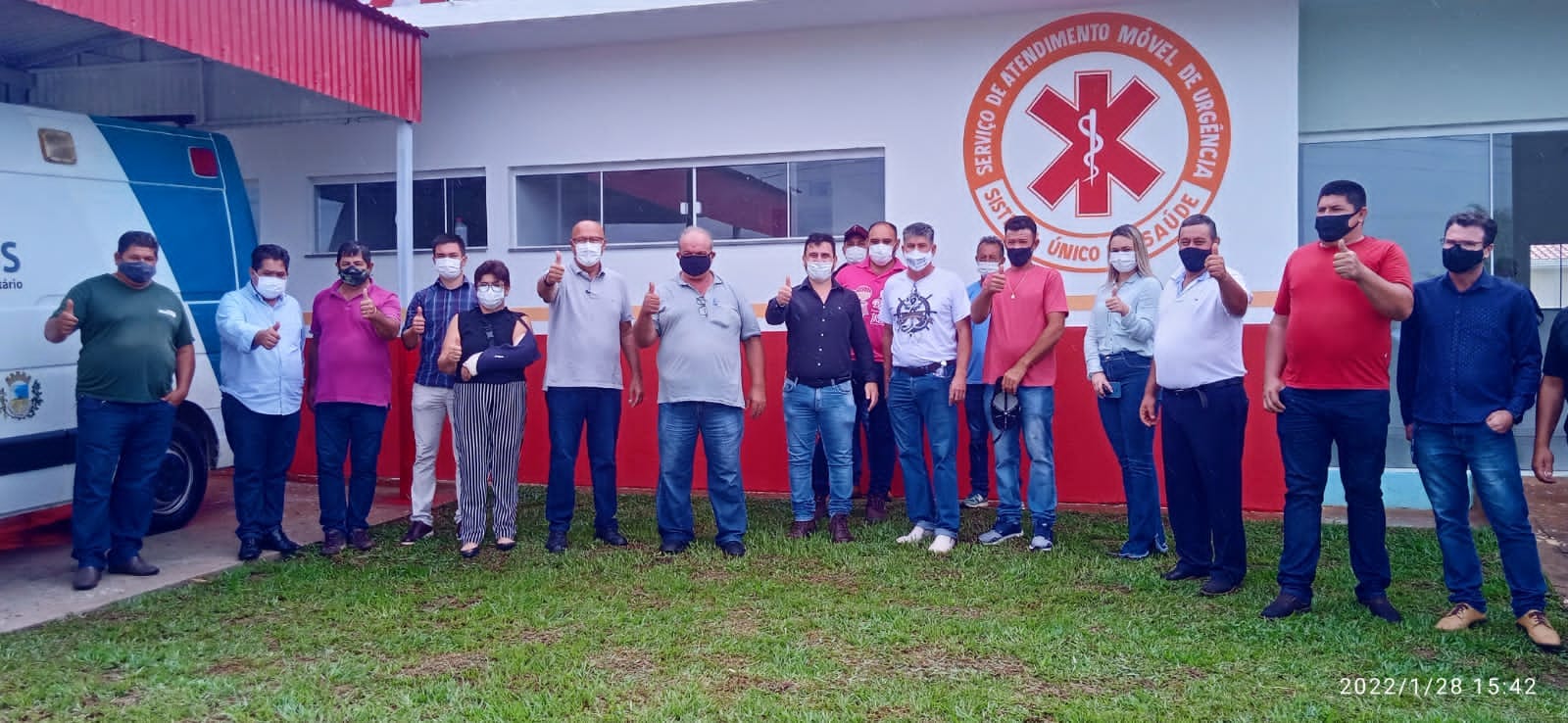 Base do SAMU é oficialmente inaugurada em Santana do Itararé