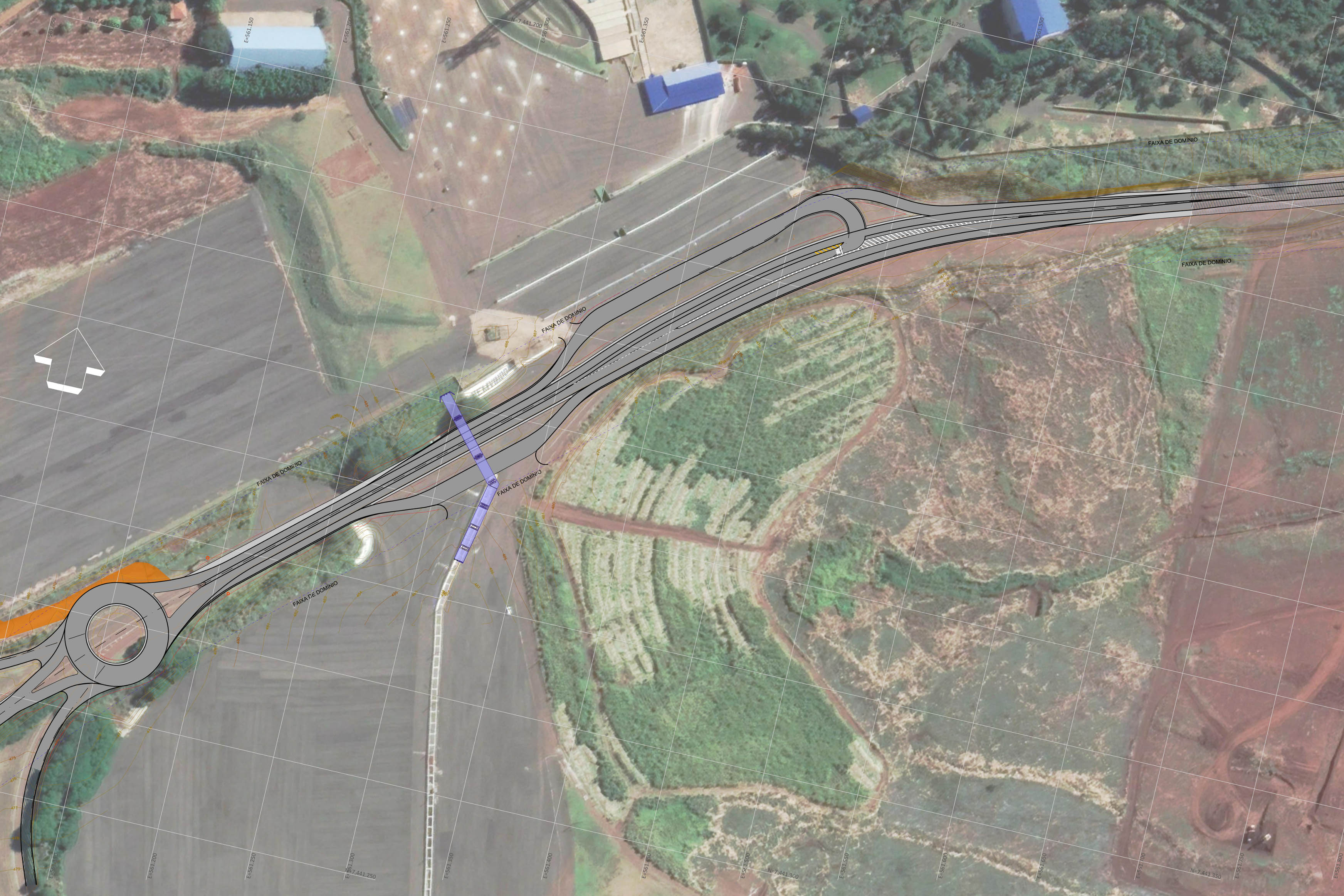 Nova passarela em Bandeirantes vai facilitar acesso ao Santuário São Miguel Arcanjo