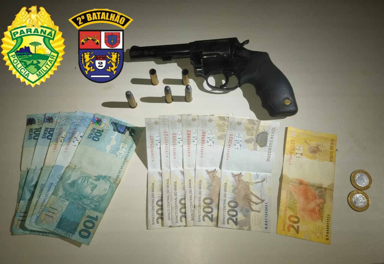 Casal foge da PM e homem é preso após carro ter problemas mecânicos em Siqueira Campos