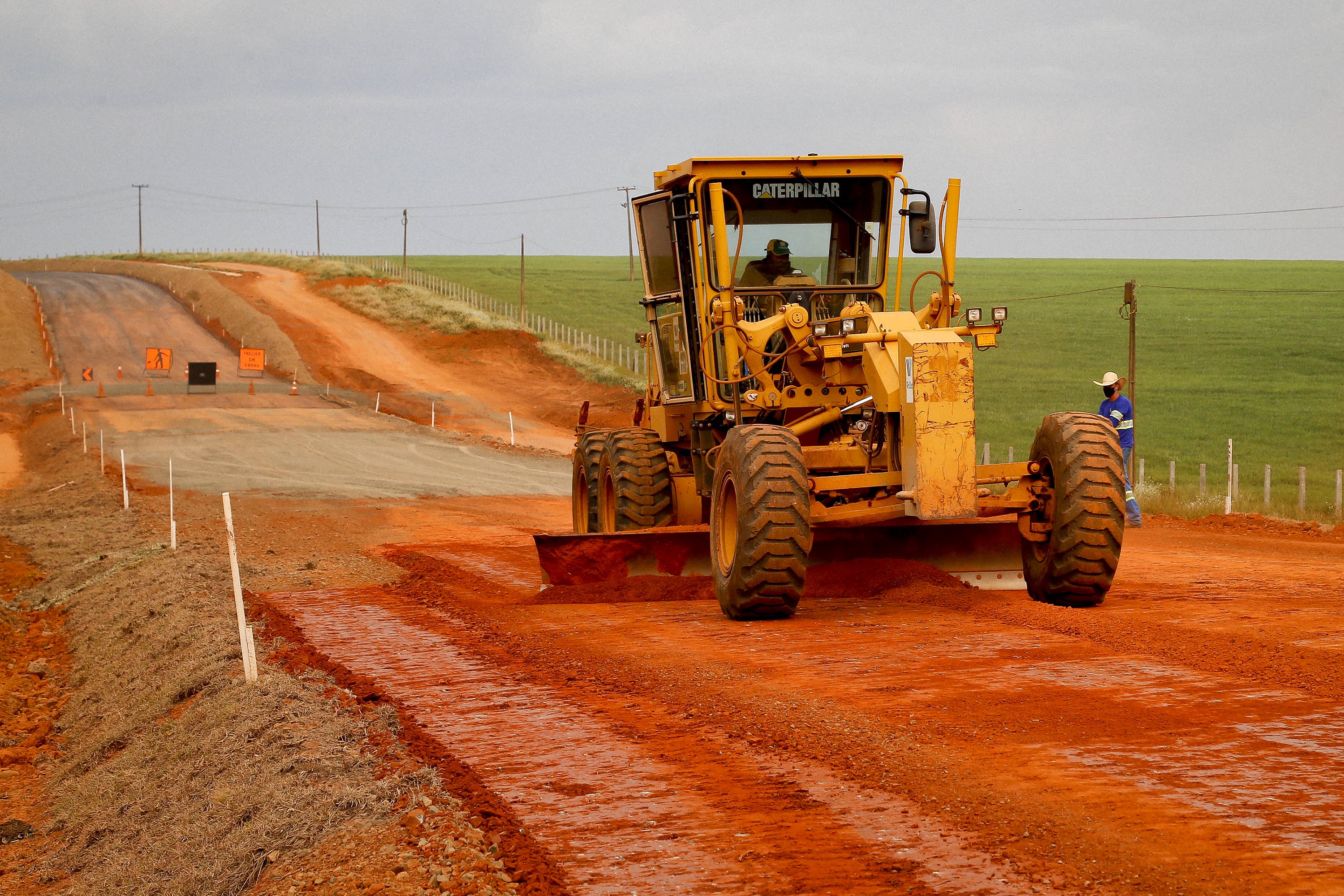 Obras do Contorno Sul em Wenceslau Braz seguem a todo vapor e estão com 60% de execução