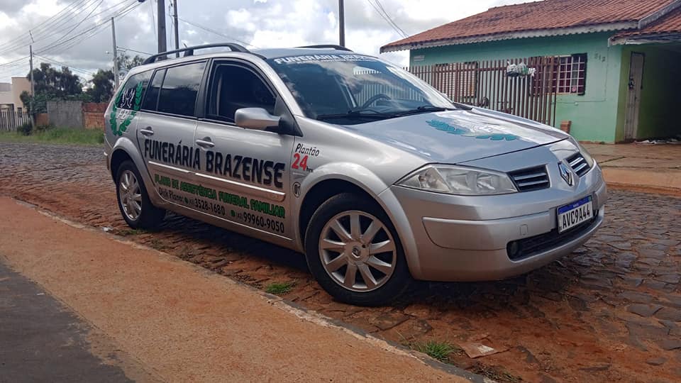 Criminosos furtam carro de funerária em Wenceslau Braz