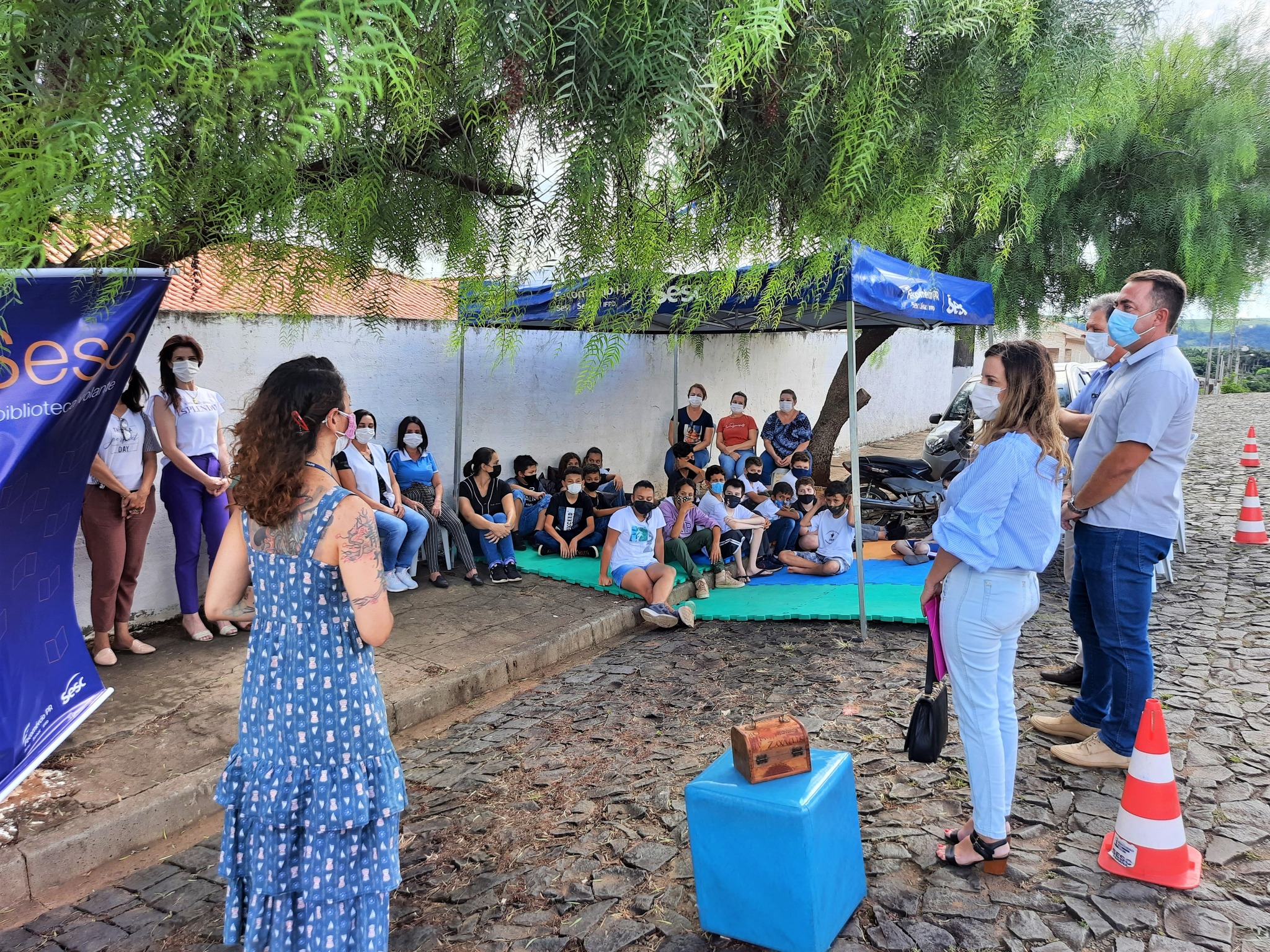 BiblioSesc chega ao município de Siqueira Campos