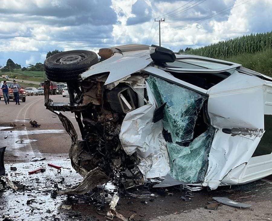 Acidente com cenas impressionantes mata motorista do SAMU em Castro