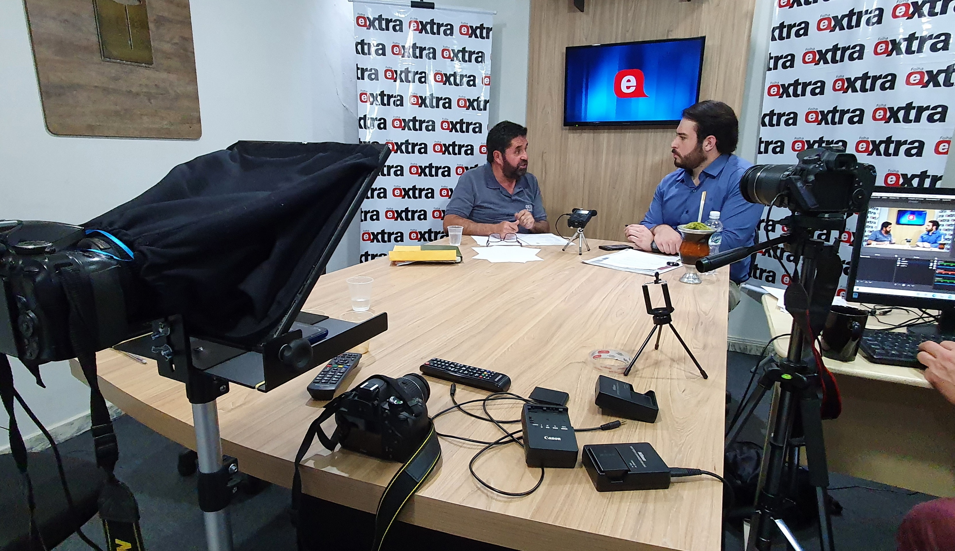 Podcast Conversa com Chimarrão volta hoje às 20h, ao vivo da redação da Folha