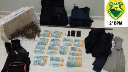 Polícia encontra esconderijo dos criminosos que explodiram banco Sicredi em Japira