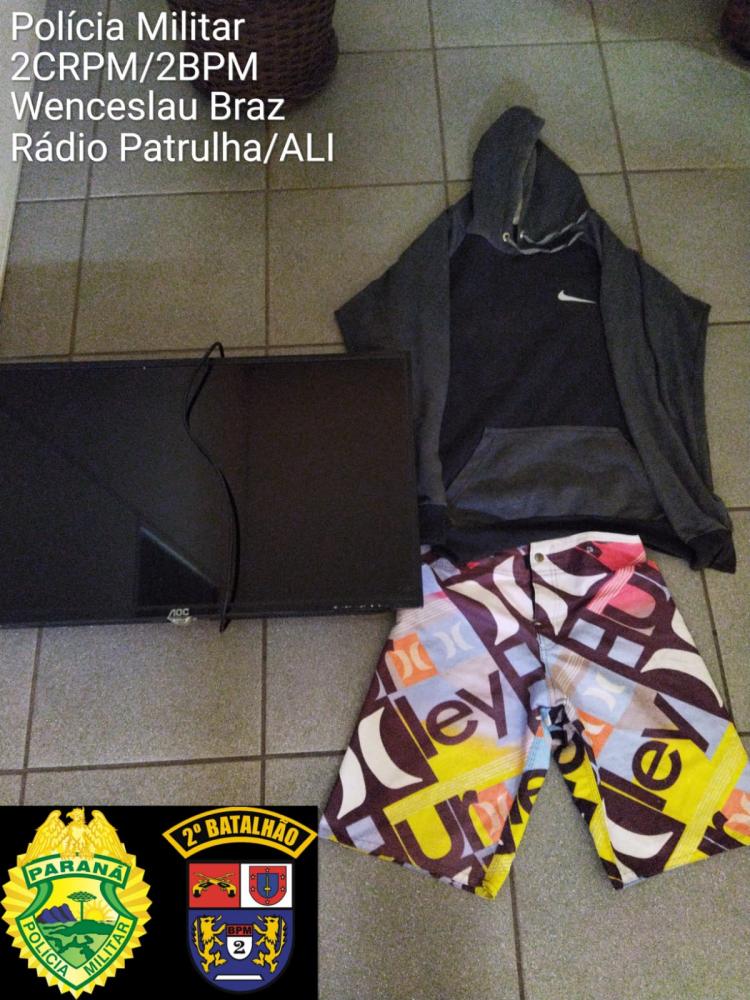 Suspeito de furtar Unidade Básica de Saúde é preso em Wenceslau Braz