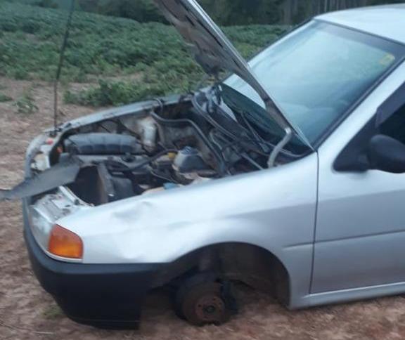 Polícia Militar de W. Braz recupera carro furtado em Siqueira Campos