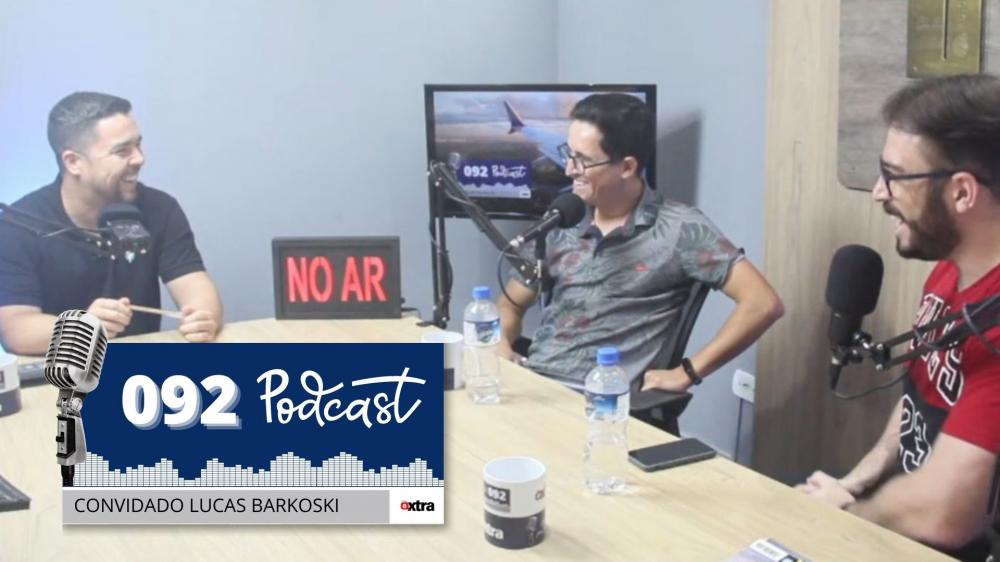 Piloto Lucas Borkoski bate papo no 092 sobre a paixão pela aviação; VEJA O VÍDEO