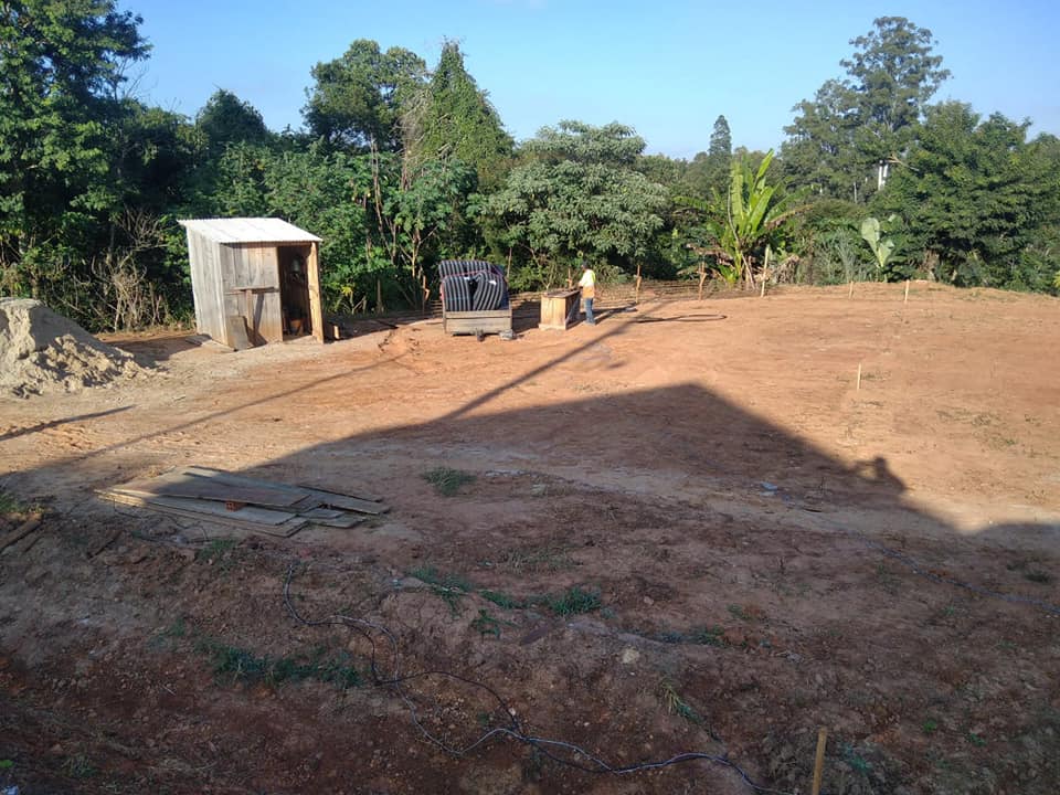 Município de Japira exibe progresso de construção do campo Conjunto Arco-Íris