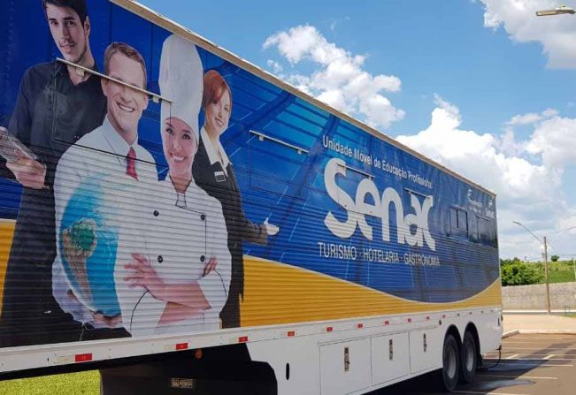 Siqueira Campos deve receber carretas de cursos técnicos do SENAC