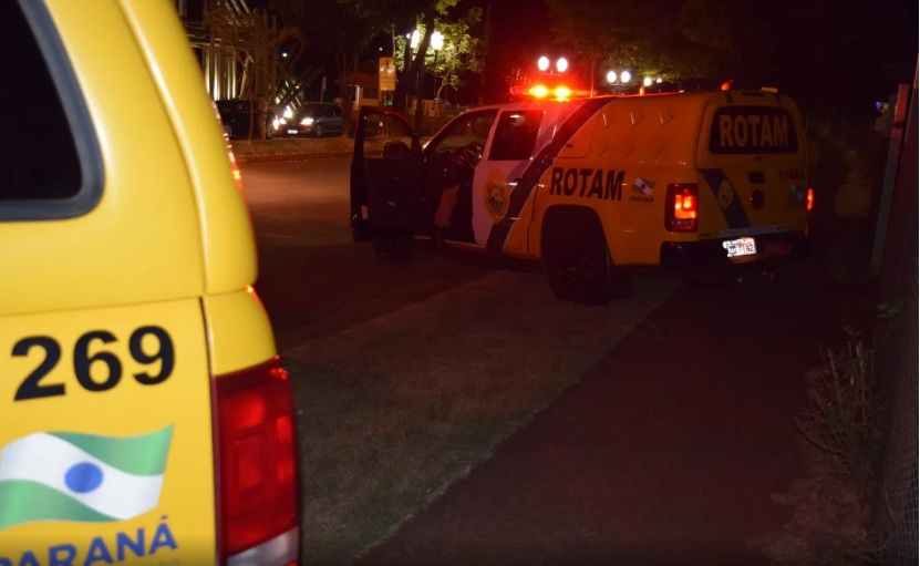 Suspeito se engasga com maconha e é salvo por policiais em Siqueira Campos