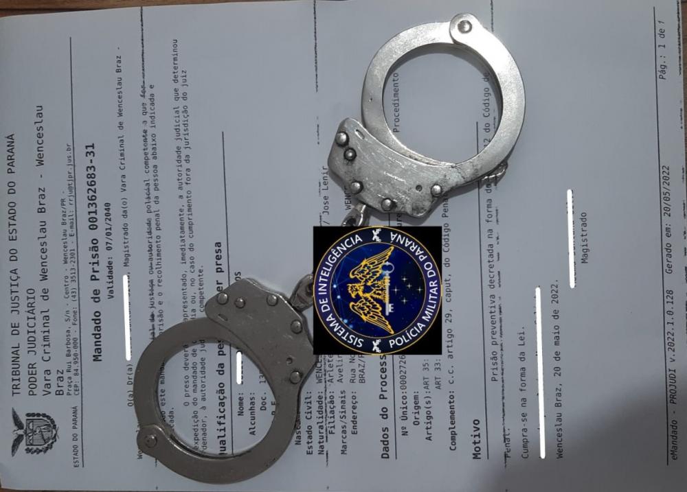 PM cumpre mandados e prende dois por envolvimento com o tráfico em Wenceslau Braz