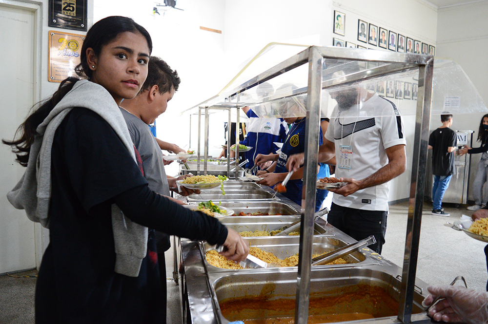JEP's Wenceslau Braz tem Comida caprichada para recarregar as energias dos atletas
