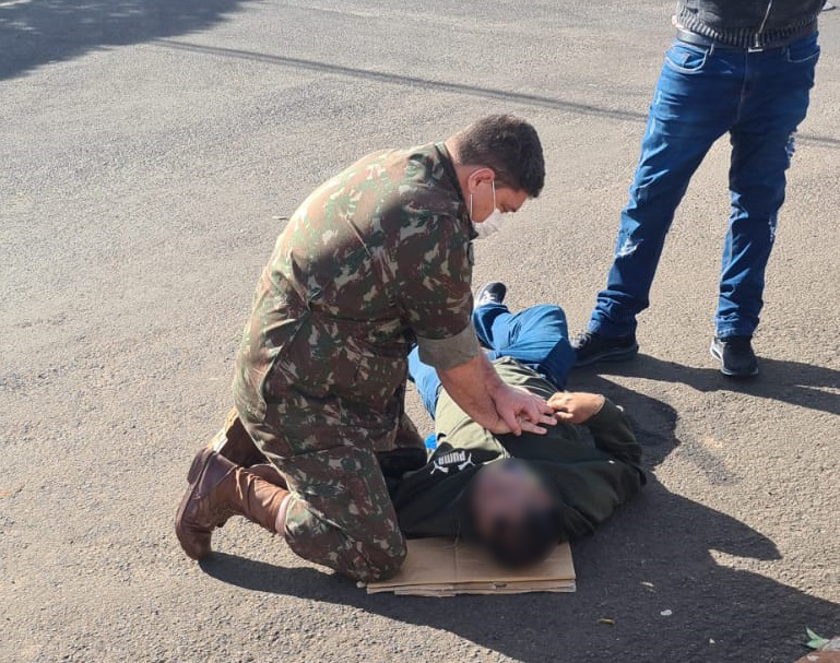 Sem SAMU disponível, homem falece sem atendimento no centro de Santo Antônio da Platina